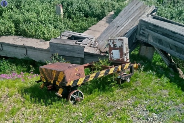Огромная заброшенная подземная база ядерного оружия на Чукотке - Гудым