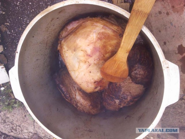 Как я готовлю вкусный плов в казане.