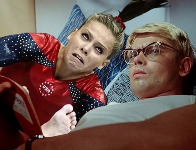 Фотожаба Гимнасточка