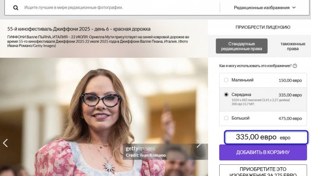 Орнелла Мути отмечает 71-летие