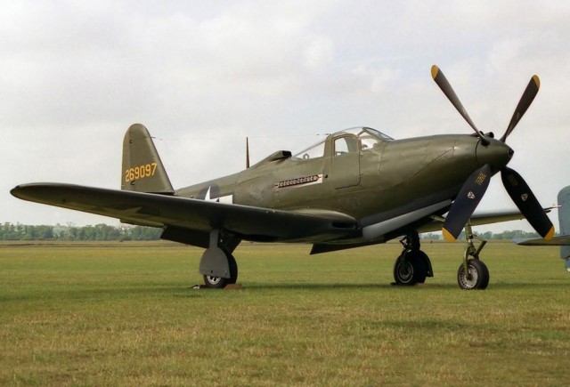 Покрышкин Александр Иванович и его истребитель Bell P-39 Airacobra