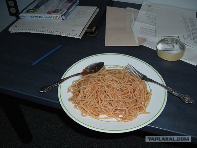 Сколько всего можно сделать из спагетти!