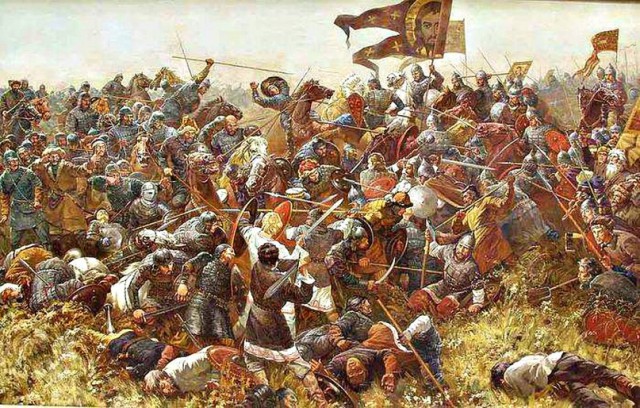 Победа русских войск в Куликовской битве (639 лет)