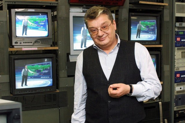 Умер самый известный телеведущий прогноза погоды последних лет Александр Беляев