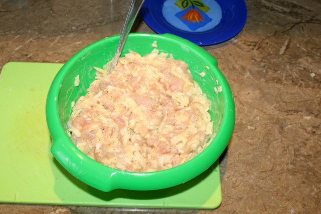 Куриные котлетки рубленные