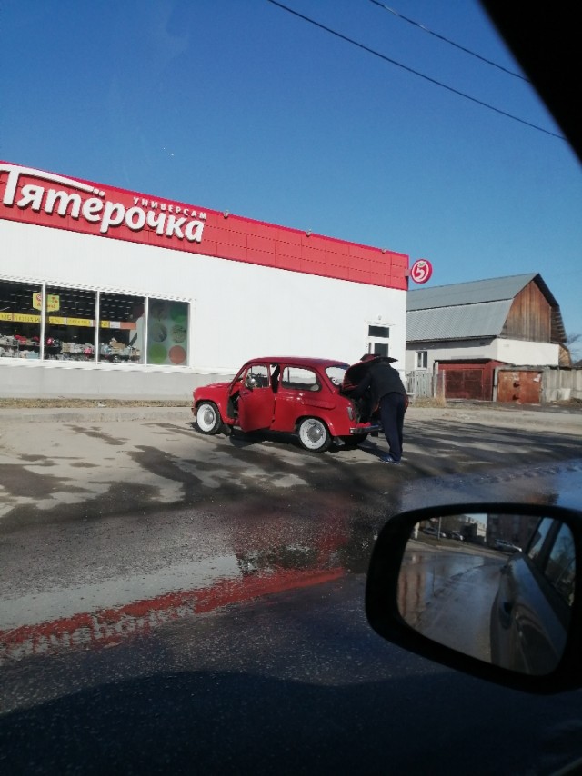 Неожиданно у Пятерочки