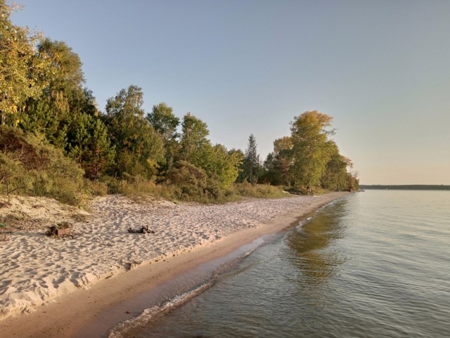 Обское море в октябре