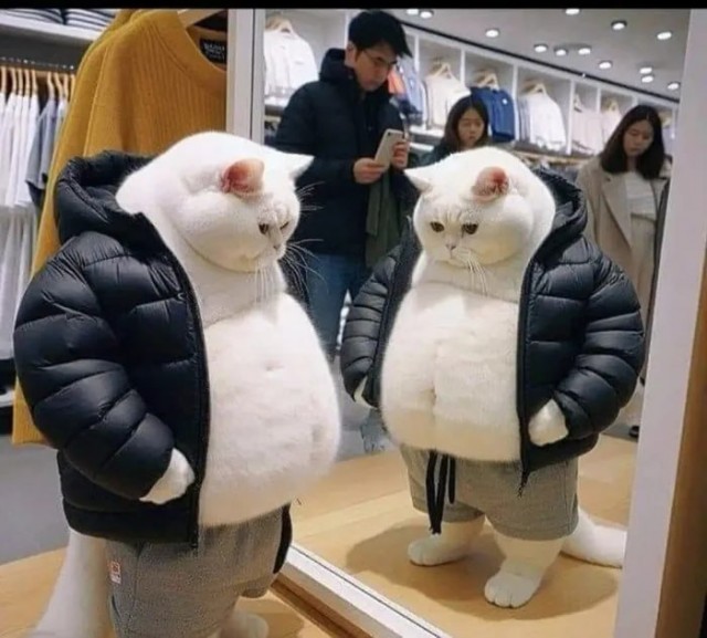 Котовторник глазами ИИ