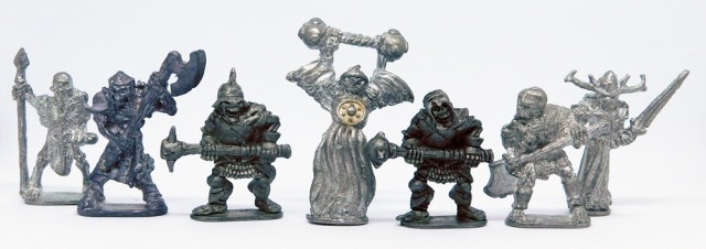 Кооперативные оловянные солдатики второй половины 80-х годов