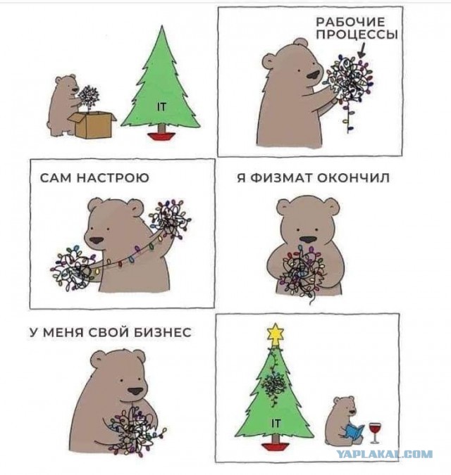 Юморные картинки айтишной (и не только) направленности, стиля "всёпропало"
