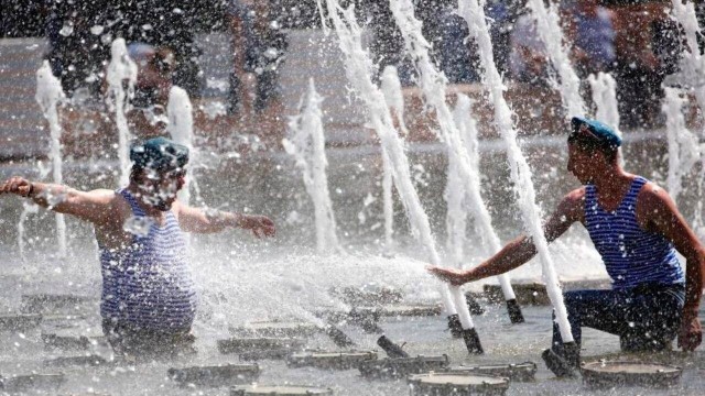 На день ВДВ отключат фонтаны