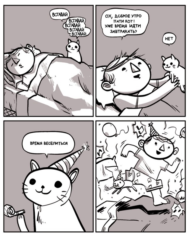 Коты они такие