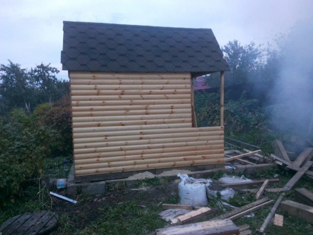 Как я строил домик