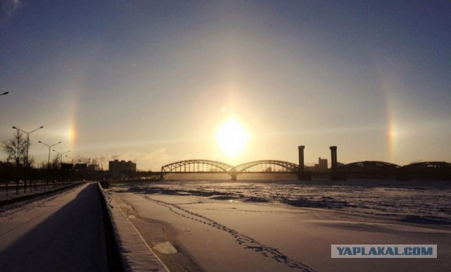 В Петербурге уникальное природное явление