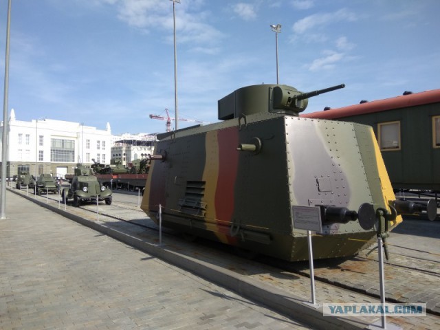 Сходили с сыном в музей военной техники в Верхней Пышме