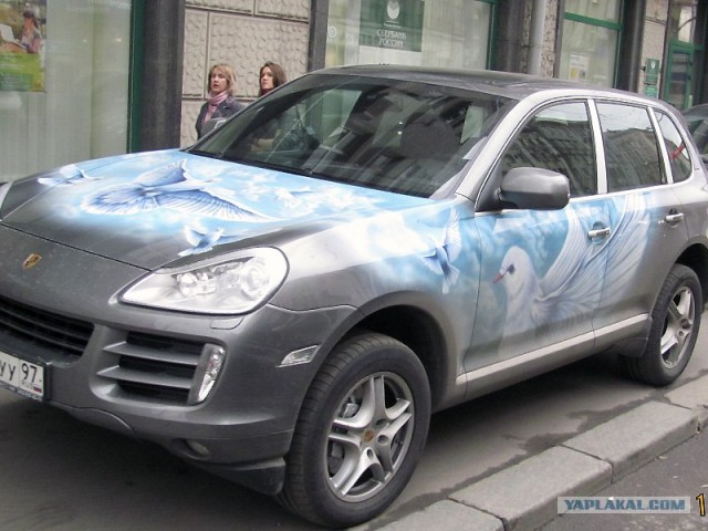 Аэрография автомобиля