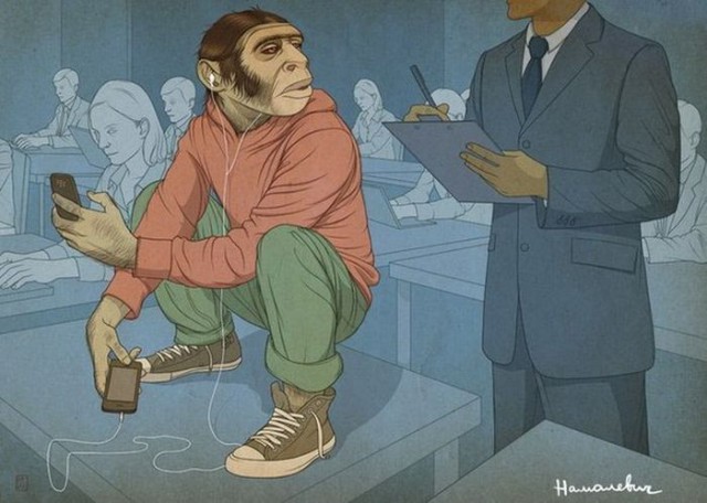Как проводят перемену в кавказской школе