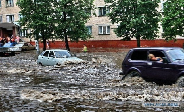 В Обнинске меняют авто на лодки