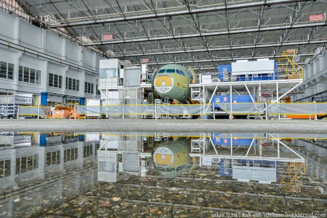 Как собирают самолеты Airbus