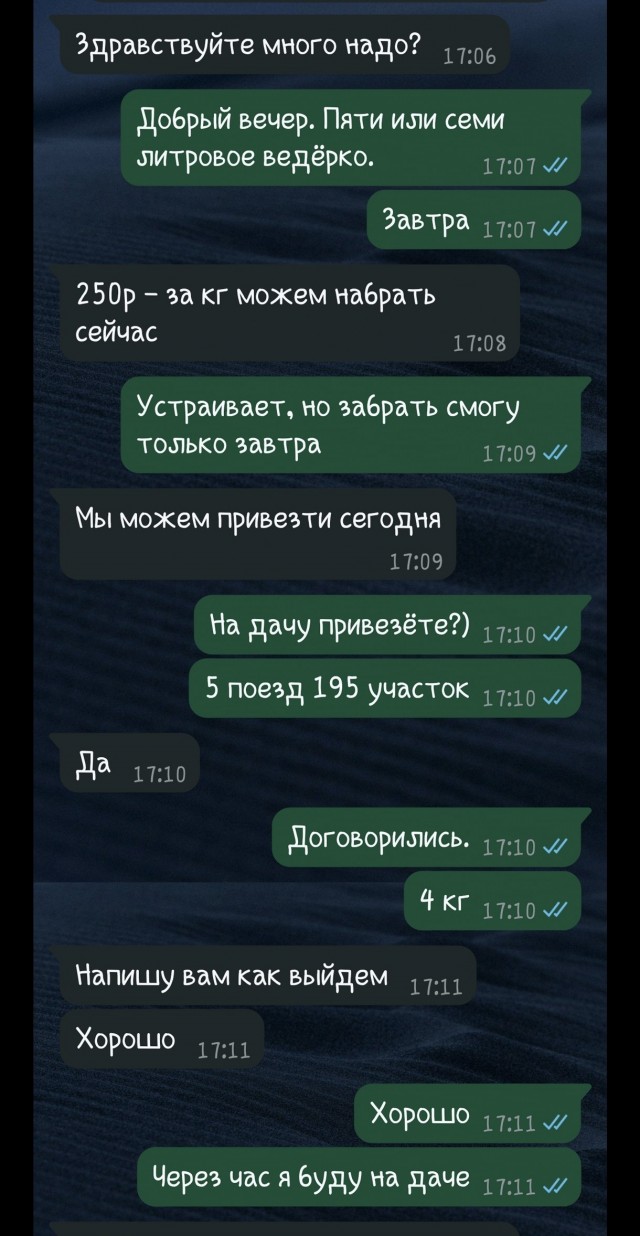 Как я в первый и последний раз попробовал что то продать со своего участка