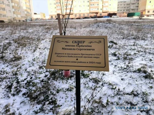 Власти Ставрополя отказались присвоить безымянному скверу имя Михаила Горбачева, сославшись на формальный срок после смерти. В этом году уроженцу края исполнилось бы 95 лет