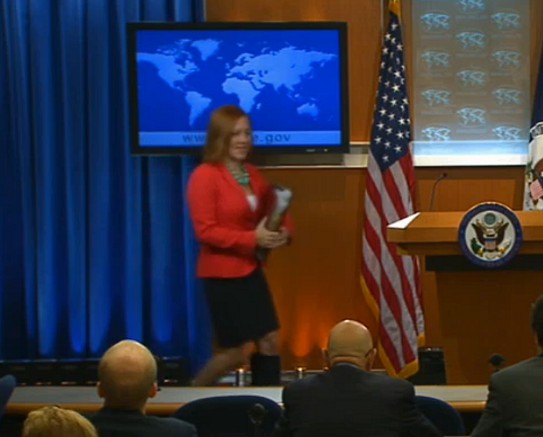 У Псаки украли сапог!