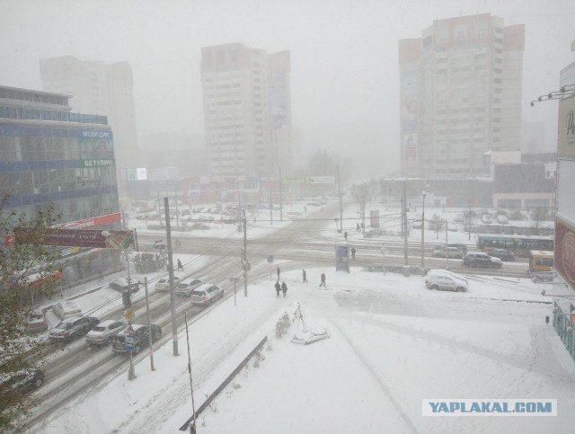 Снег В Перми