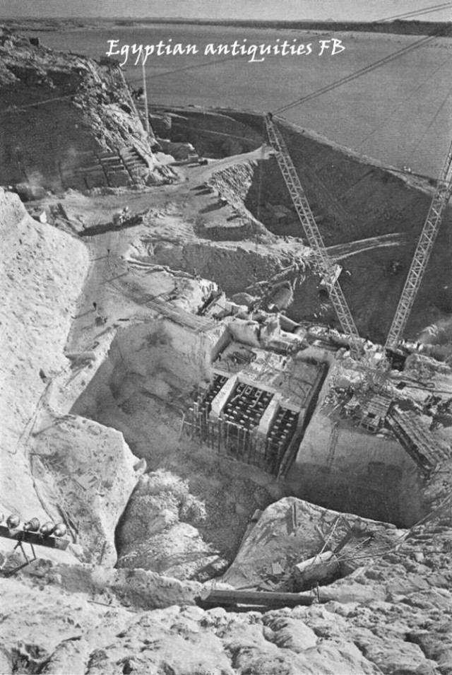 Спасение Храма Рамсеса II в фотографиях