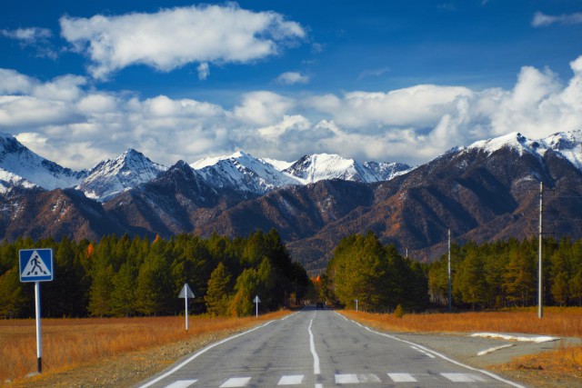 Самые красивые дороги России ( 20 фото )