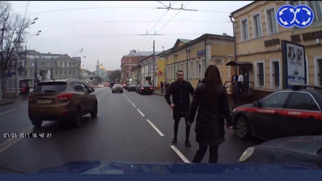 Буйный горец разбил ниву в центре москвы