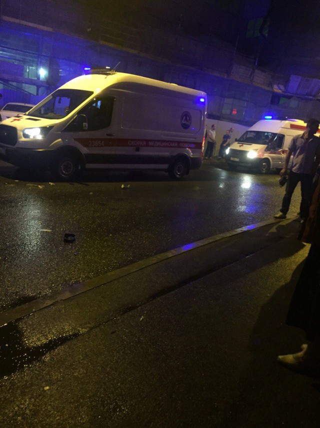 В Петербурге уходивший от погони водитель сбил четверых пешеходов