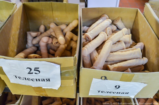 Как делают фаллоимитаторы