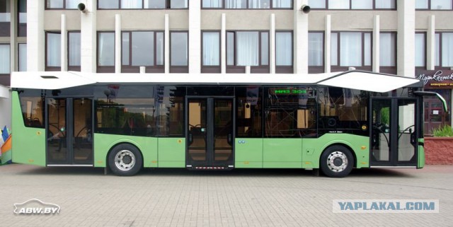 МАЗ разработал автобус с очень необычным дизайном