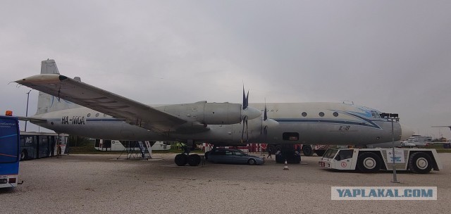 Иллюшины и Туполевы в аэропорту Будапешта