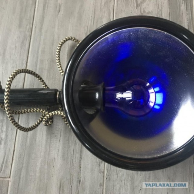 Настольные лампы и бра из СССР