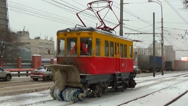 Снегоочистители железнодорожного полотна