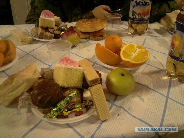 Новый Год в российской армии