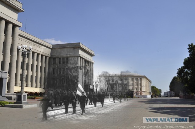 Старинные здания сто лет спустя