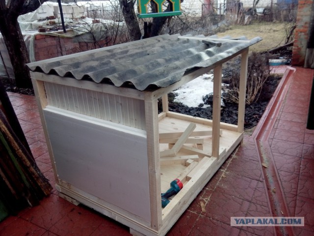 Будка для собаки своими руками.
