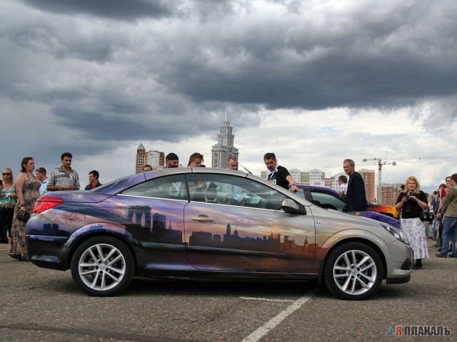 Аэрография автомобиля