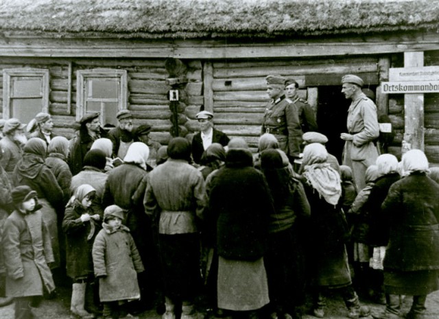Начало войны. Фото с той стороны