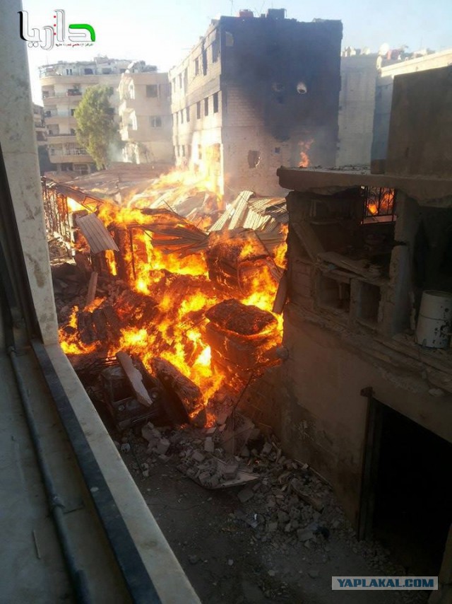 CNN: Россия нанесла первый авиаудар в Сирии