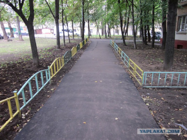 Москва - столица заборов