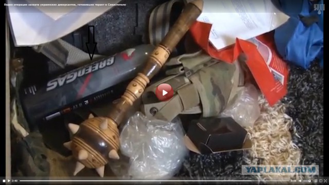 Видео операции захвата диверсантов, готовивших теракт в Севастополе