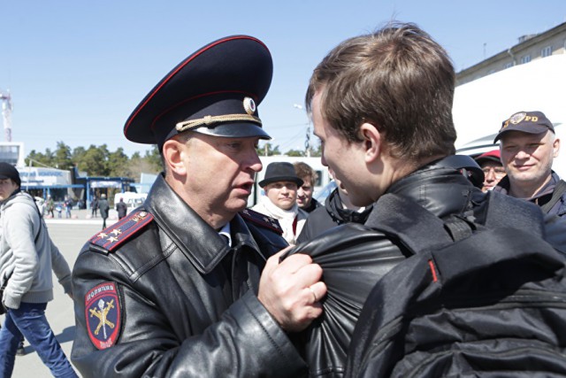 Я тут на митинг вчера сходил