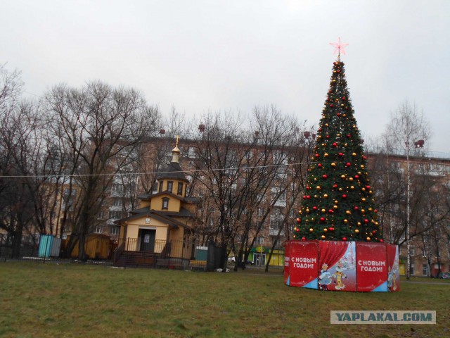 Новогодняя погода. У кого как, у нас вот