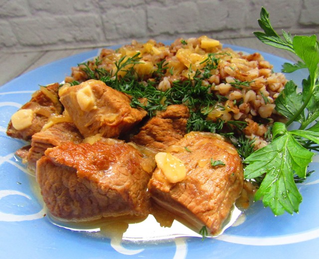 Тавранчук, мясо в квасе