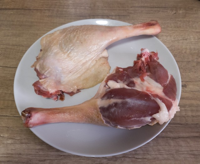 Гусь лапчатый, с лапшой