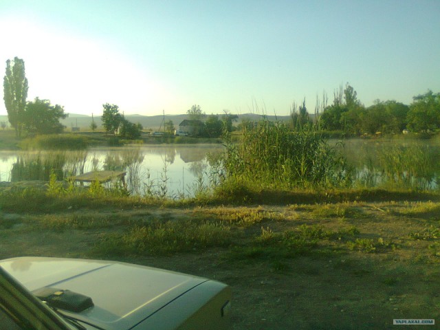 Моя первая рыбалка...