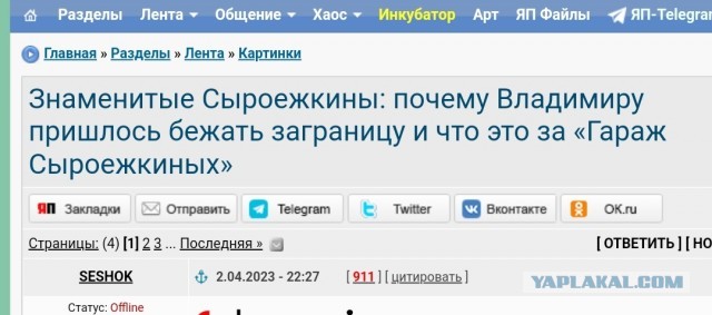 Знаменитые Сыроежкины: почему Владимиру пришлось бежать заграницу и что это за «Гараж Сыроежкиных»